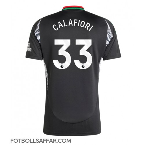 Arsenal Riccardo Calafiori #33 Bortatröja 2024-25 Kortärmad